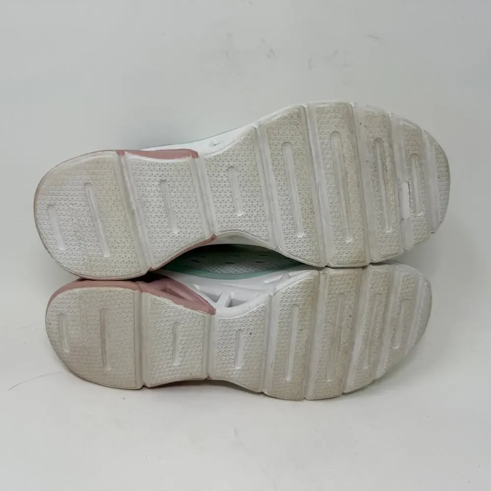 Skechers Glide Step Altus Sneakers Womens Sz 8 White Sporty Lightweight‎ K.7.4